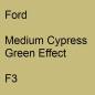 Preview: Ford, Medium Cypress Green Effect, F3.